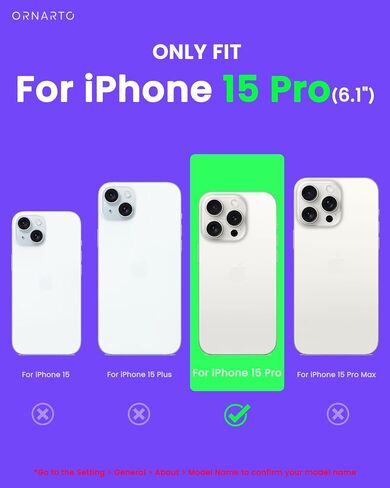 جراب ORNARTO لهاتف iPhone 16 Pro، شفاف، مناسب لـ MagSafe، وردي in Saudi Arabia