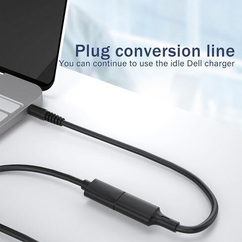 USB C إلى DC 5.5 مم سلك شحن الطاقة، 0.98 قدم USB-C أنثى مدخل إلى DC 5.5 * 2.1 مم كابل محول مصنوع لكاميرا IP CCTV كاميرا مراقبة أمنية LED شريط DVR راوتر فاتورة الطابعة، 2 حزمة in Saudi Arabia