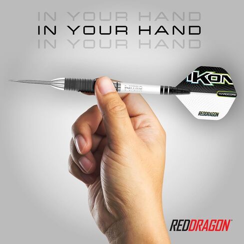 مجموعة سهام من سلسلة RED DRAGON Ikon Signature الاحترافية من التنجستن مع رحلات وسيقان in Saudi Arabia