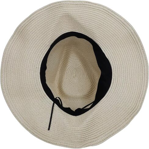 Men’s Women Sun Hat Hot Summer Hat UV Protection Brim Straw Beach Outdoor Fishing Adult Hat Cap for Male in Kuwait
