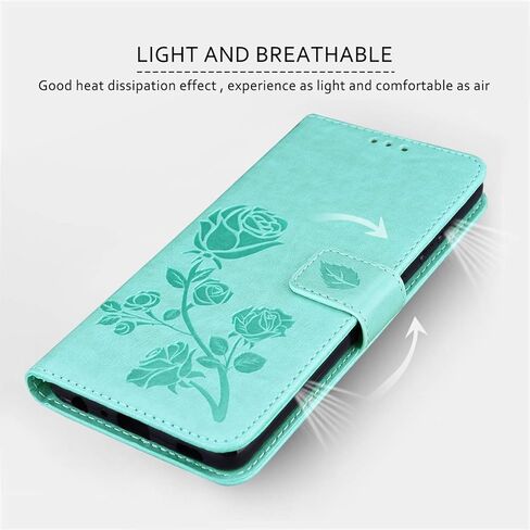 حافظة NB لهاتف iPhone SE 2020، حافظة iPhone 7 Flip، حافظة محفظة iPhone 8 زهرية للنساء والفتيات، حافظة iPhone SE 2022 جلدية مغناطيسية مع غطاء حامل بطاقة iPhone SE2020/7/8/SE2022 4.7 بوصة بني in Kuwait