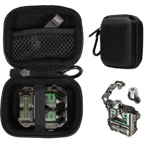 CaseSack Case for GravaStar Sirius Pro True Wireless Earbuds Bluetooth 5.2 Headphones TWS RGB Earphones (Black)