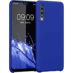 kwmobile Case Compatible with Samsung Galaxy A50 Case - TPU Silicone Phone Cover with Soft Finish - Fruity Orange