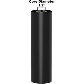 New Longer Length - Premium Ink Ribbon on 1/2" Core, Black, 4.3" x 361' for DuraLabel Toro, Bronco, LabelTac 4, SafetyPro 4G and Others