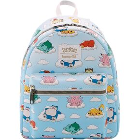 Loungefly Pokemon Sleeping Characters Mini Backpack LIGHT BLUE NONE