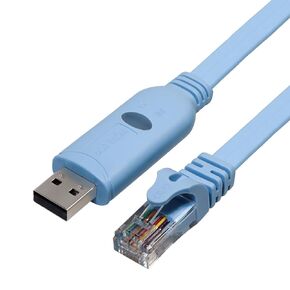 DSD TECH SH-RJ45K USB to RS485 Serial Cable with RJ45 Interface and Built-in FTDI chip