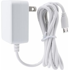 LEFXMOPHY Adapter Model CYAP05-050100U Replacment for Hatch Baby Rest Sound Machine, Wansview Q5 K5 Q6 Q7 B3 803RTB Camera Power Cord - 5V 2A White AC Supply Adapter with 5ft Cable