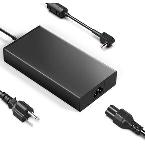 135W 90W AC Charger Fit for Acer Nitro 5 N18C3 AN515-51 AN515-41 AN515-53 AN515-52 AN515-43 AN517-51 N18C4 ADP-135K ADP-135KB T Laptop Adapter Power Supply Cord（5,5 * 1,7mm）