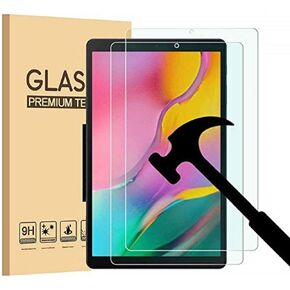 [2 Pack] Screen Protector for Galaxy Tab A 10.1 2019 SM-T510/SM-T515 Scratch Resistant Bubble Free Tempered Glass Screen Protector for Samsung Galaxy Tab A 10.1 Released in 2019