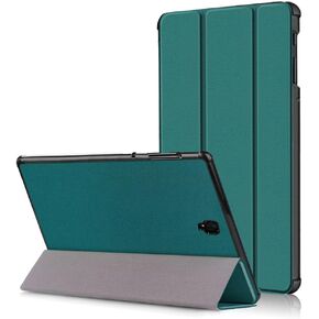 for Samsung Galaxy Tab S4 10.5 T830 T835 T837 4G LTE (2018 Release) Tablet Cover, Ultra Thin Slim Folio Stand Leather Case for Galaxy Tab S4 10.5 2018 SM-T830 SM-T835C SM-T837V (Dark Green)