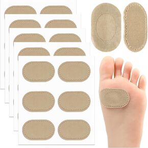 30 Pcs Bunion Pads, Bunion Cushion Protector Pads Foot Callus Cushion Toe Cushions Pad to Wear with Shoes, Corn Cushions Patches for Women Men Reduce Friction