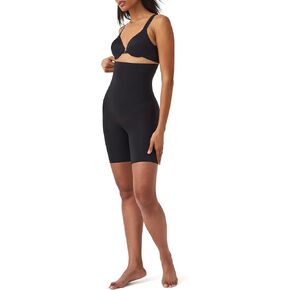 Spanx Higher Power Shorts - High-Rise Waist Shapewear, Tummy Control, Breathable
