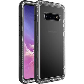 LifeProof Next Screenless Series Case for Samsung Galaxy S10 Plus (NOT S10/S10e) Non-Retail Packaging - Black Crystal