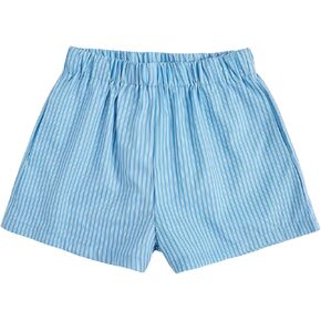 MakeMeChic Women's Elastic Waisted Plaid Shorts Lounge Pajama Shorts