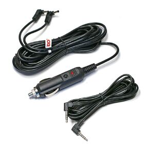 EDO Tech 11 Ft Car Charger Adapter Power Cord & 10 Ft Audio Video Av Cable for Philips Wonnie Dual Screen Portable DVD Player