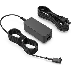 Superer AC Charger Fit for Acer Switch Alpha 12 SA5-271 SA5-271P n16p3 n16q9 n15c3 Aspire A517-52-32AK A517-52-530V A517-52-59SV A517-52-713G A517-52-75NZ Laptop Power Supply Adapter Cord