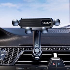 Car Phone Holder for Socket Mount,Air Vent Car Phone Holder(Never Blocking) AC Vent Clip Phone Mount 360°Adjustable Works with socket Car Mount for iPhone All Smartphones