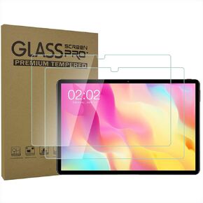2-Pack Tablet Screen Protector for TECLAST T60 Tablet 12 inch Android 14 Tablets, Tempered Glass Film for TECLAST T60, Anti-Scratch 9H Hardness, ST60FG