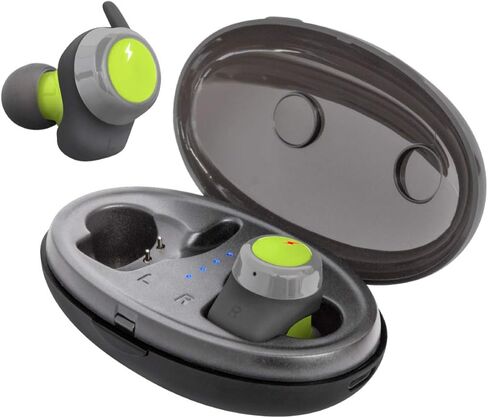 سماعات أذن Helix True Wireless Ultra Sport، سماعات أذن بلوتوث 5.0، صوت عالي الدقة، قفل آمن، مقاومة للماء IPX4، إقران تلقائي، تمرين، رياضة (مقاومة للماء/العرق) in Saudi Arabia