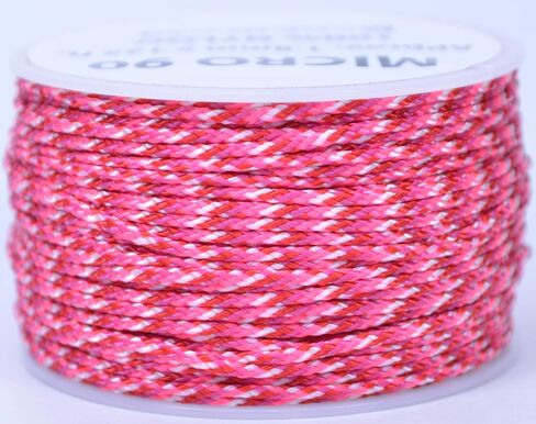 BORED? PARACORD! Nylon Micro Cord - 125 or 1000 Foot Spool Options - 70+ Colors and Patterns - 1.18mm Cord in Kuwait
