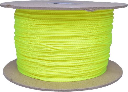 BORED? PARACORD! Nylon Micro Cord - 125 or 1000 Foot Spool Options - 70+ Colors and Patterns - 1.18mm Cord in Kuwait