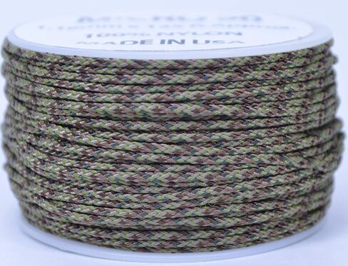 BORED? PARACORD! Nylon Micro Cord - 125 or 1000 Foot Spool Options - 70+ Colors and Patterns - 1.18mm Cord in Kuwait