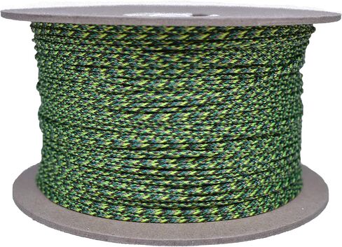 BORED? PARACORD! Nylon Micro Cord - 125 or 1000 Foot Spool Options - 70+ Colors and Patterns - 1.18mm Cord in Kuwait