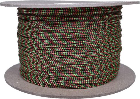BORED? PARACORD! Nylon Micro Cord - 125 or 1000 Foot Spool Options - 70+ Colors and Patterns - 1.18mm Cord in Kuwait