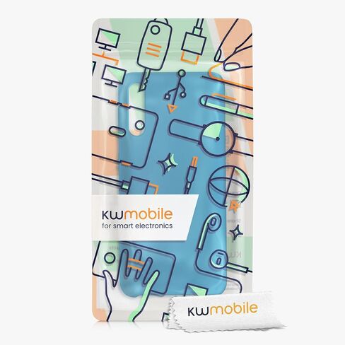 حافظة kwmobile متوافقة مع حافظة سامسونج جالاكسي A50 - غطاء هاتف من السيليكون TPU مع لمسة نهائية ناعمة - برتقالي فاكهي in Saudi Arabia