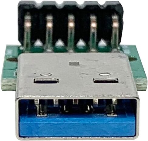 4pcs USB3.0 Male and Female to DIP Converter Board with 9 Pin 2.54mm Pitch Adapter for DIY USB Power Supply Breadboard Design（2Male and 2Female） in Kuwait