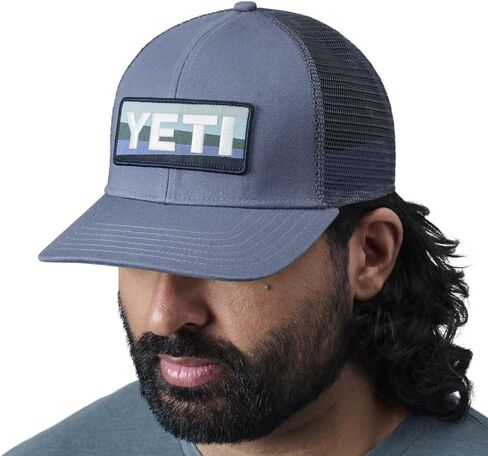 قبعة سائق الشاحنة من YETI Sunrise Badge - أزرق داكن in Kuwait