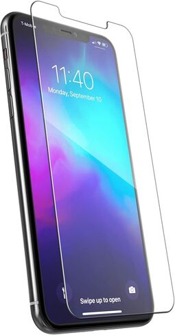 واقي شاشة كامل لهاتف iPhone 11/iPhone XR (مقاوم للكسر) من magglass متوافق مع الزجاج المقسى اللاصق الكامل من الحافة إلى الحافة وواقي شاشة الهاتف (غير لامع) in Kuwait