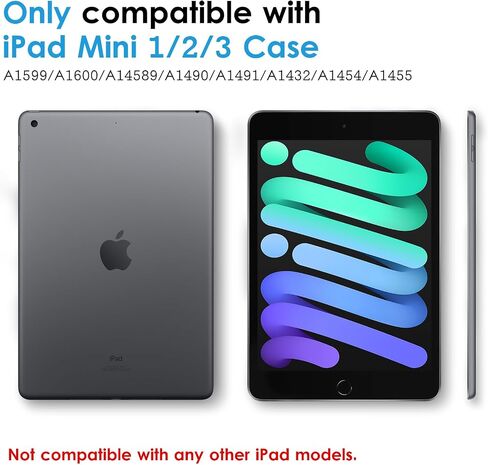 واقي شاشة VIKESI iPad Mini 3 2 1، واقي شاشة من الزجاج المقوى 7.9 بوصة لجهاز iPad Mini 3rd / 2nd / 1st Generation 7.9 بوصة - عبوتان in Saudi Arabia