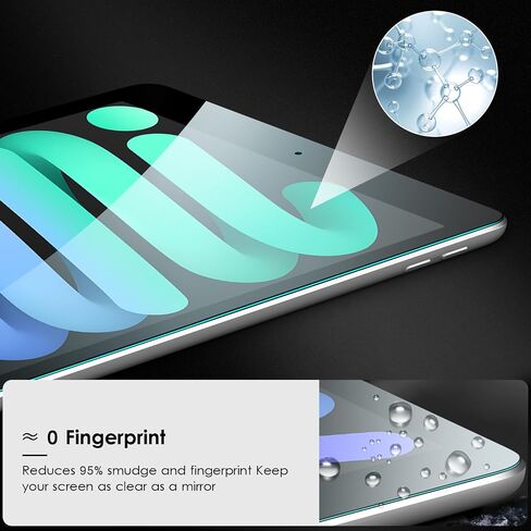 واقي شاشة VIKESI iPad Mini 3 2 1، واقي شاشة من الزجاج المقوى 7.9 بوصة لجهاز iPad Mini 3rd / 2nd / 1st Generation 7.9 بوصة - عبوتان in Saudi Arabia