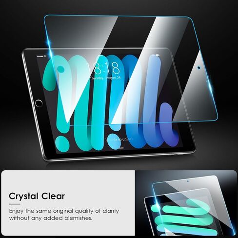 واقي شاشة VIKESI iPad Mini 3 2 1، واقي شاشة من الزجاج المقوى 7.9 بوصة لجهاز iPad Mini 3rd / 2nd / 1st Generation 7.9 بوصة - عبوتان in Saudi Arabia