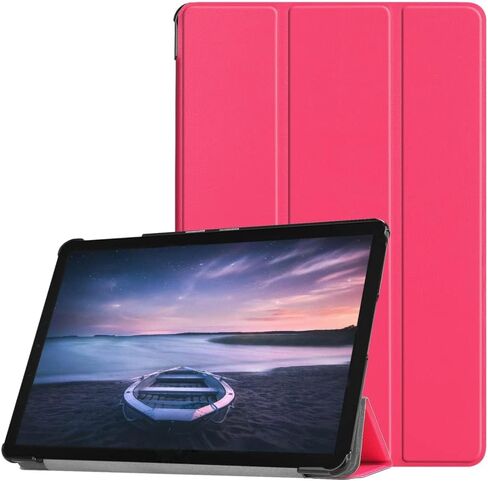 غطاء لجهاز Samsung Galaxy Tab S4 10.5 T830 T835 T837 4G LTE (إصدار 2018)، حافظة جلدية رفيعة للغاية بحامل قابل للطي لجهاز Galaxy Tab S4 10.5 2018 SM-T830 SM-T835C SM-T837V (أخضر داكن) in Saudi Arabia