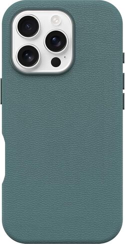 OtterBox iPhone 16 Pro Symmetry Series Cactus Leather for MagSafe - Noir Ash in Saudi Arabia