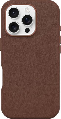 OtterBox iPhone 16 Pro Symmetry Series Cactus Leather for MagSafe - Noir Ash in Saudi Arabia