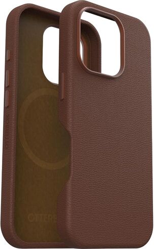OtterBox iPhone 16 Pro Symmetry Series Cactus Leather for MagSafe - Noir Ash in Saudi Arabia