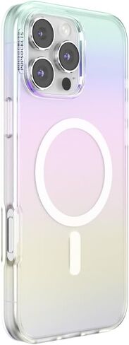 حافظة PopSockets iPhone 16 Pro Max متوافقة مع MagSafe، حافظة هاتف لهاتف iPhone 16 Pro Max، متوافقة مع الشحن اللاسلكي، حافظة فقط - لامعة in Kuwait