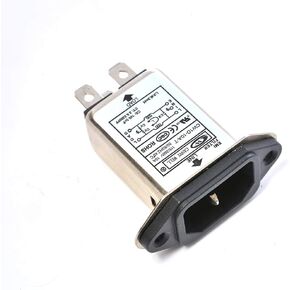 Comimark EMI RFI Filter AC 250V 10A CW1D-10A-T Suppressor Power Line Noise Filter (1Pcs)