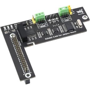 Waveshare RS485 CAN Expansion Board for Jetson Nano Digital Isolation Built-in Protection Circuit Onboard CAN Controller/Transient Voltage Suppressor/Digital Isolation Chip