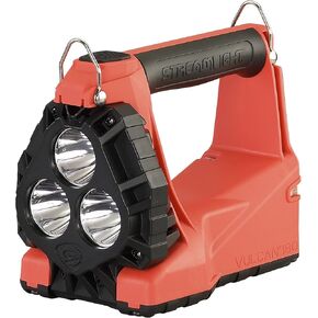 Streamlight 44310 فولكان 180 فانوس 1200 لومن مع حزام سريع التحرير، بدون شاحن، برتقالي