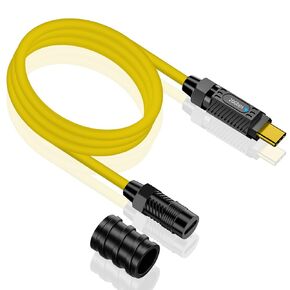 Poyiccot USB C Extension Cable 3ft, 140W USB C 3.1 Male to Female Extension Cable, 20Gbps Data & 8K Video Transfer USB C Extender, Fast Charging Type C Extender for Thunderbolt 3, Laptop, PC, Phone