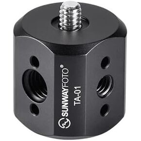Sunwayfoto TA-01 Tripod Multiple Socket Adapter/Convertor Accessory