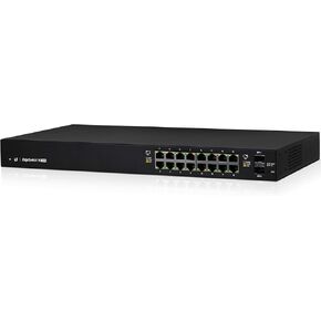 Cabinet Switch UBIQUITI ES-16-150W 16xGB 2xSFP (Renewed)