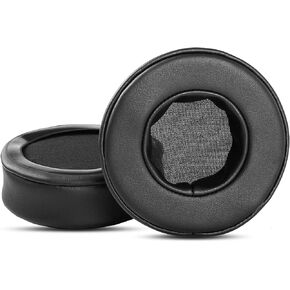 TT-BH040 Ear Pads Upgraded Ear Cushions Earpads Replacement Compatible with TaoTronics SoundSurge 40 TT-BH040 Headphones Protein Leather Black