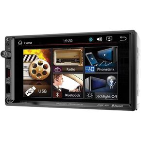 Power Acoustik PL‐700HB PL‐700HB 7-Inch Double-DIN in-Dash All-Digital Media Receiver with Bluetooth and Android PhoneLink