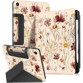 for Samsung Galaxy Tab A9 Plus Case with Pen Holder - for Girls Women Boys Cute Cartoon Cool Anime Kawaii Fun Protector Stand Folio Case for Galaxy Tab A9+ Case 11 inch 2023, Skull