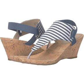WHITE MOUNTAIN Shoes All Good Women's Cork Wedge Sandal